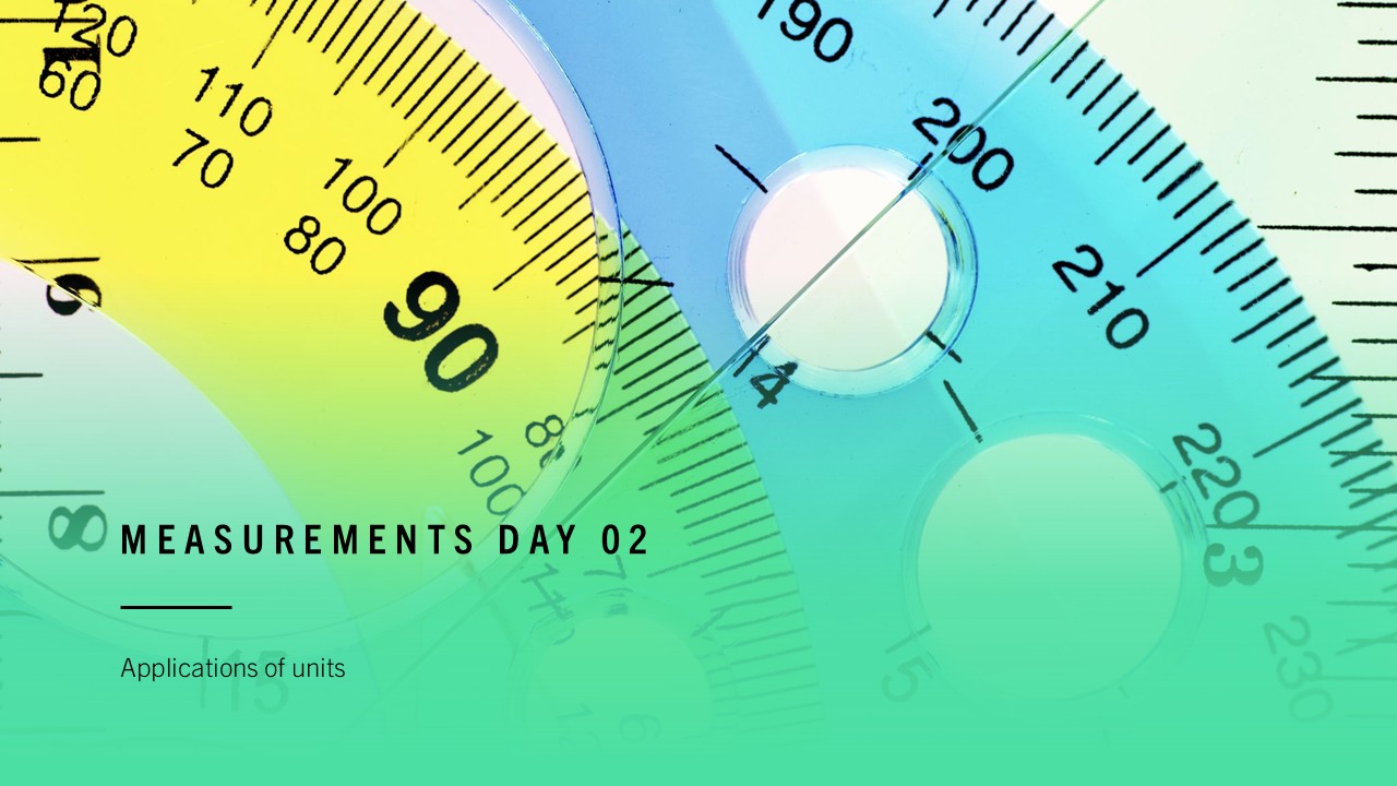 Measurements day 02 part 01